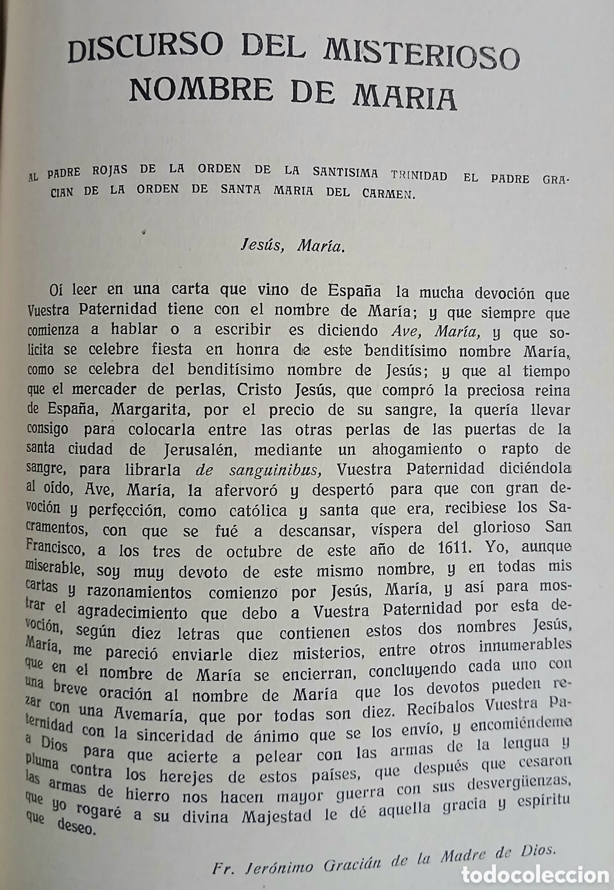Libros antiguos: Obras del P. JERONIMO GRACIAN, T.II - Foto 8