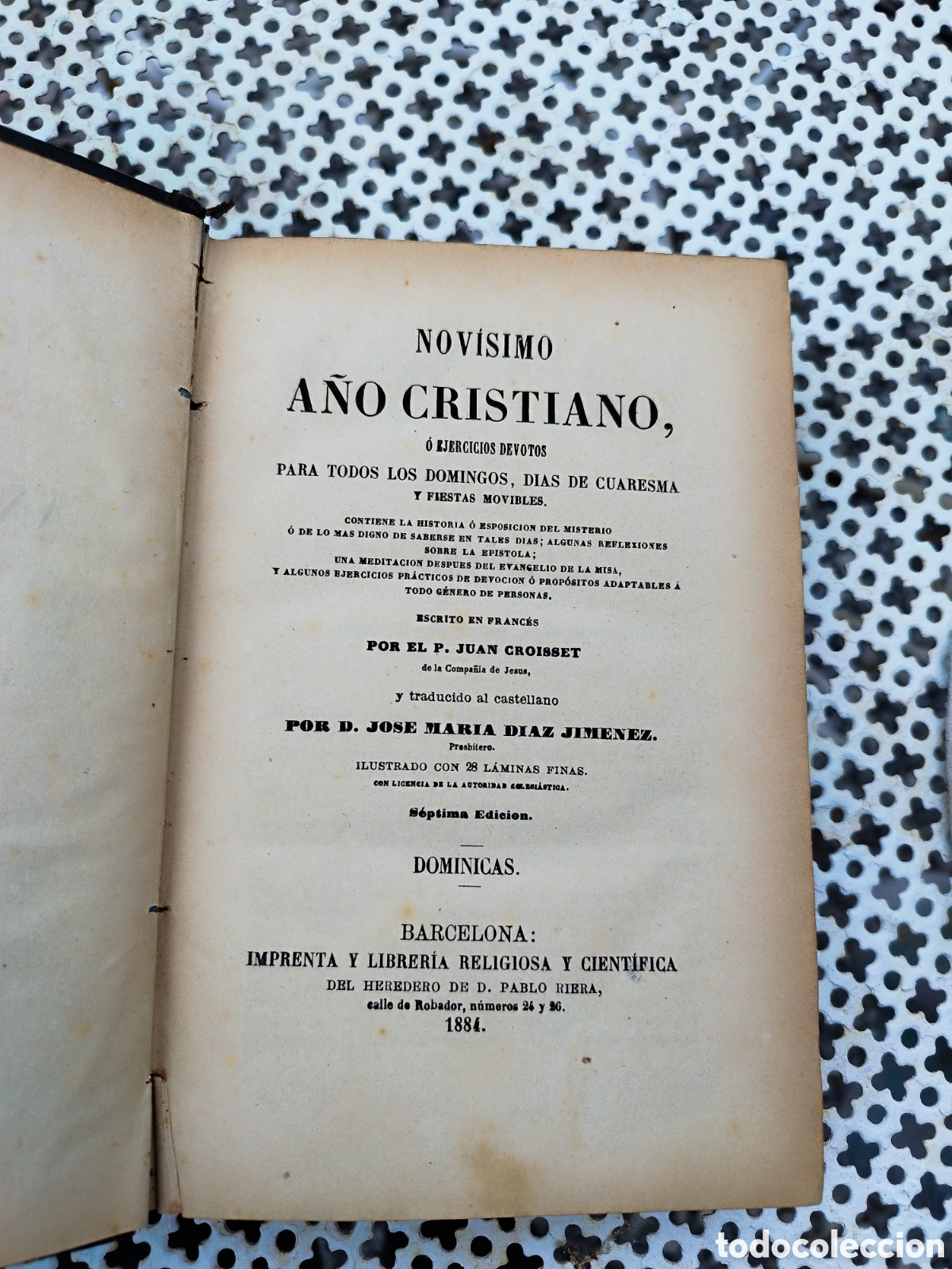Libros antiguos: libros religiosos colecci&oacute;n - Foto 6