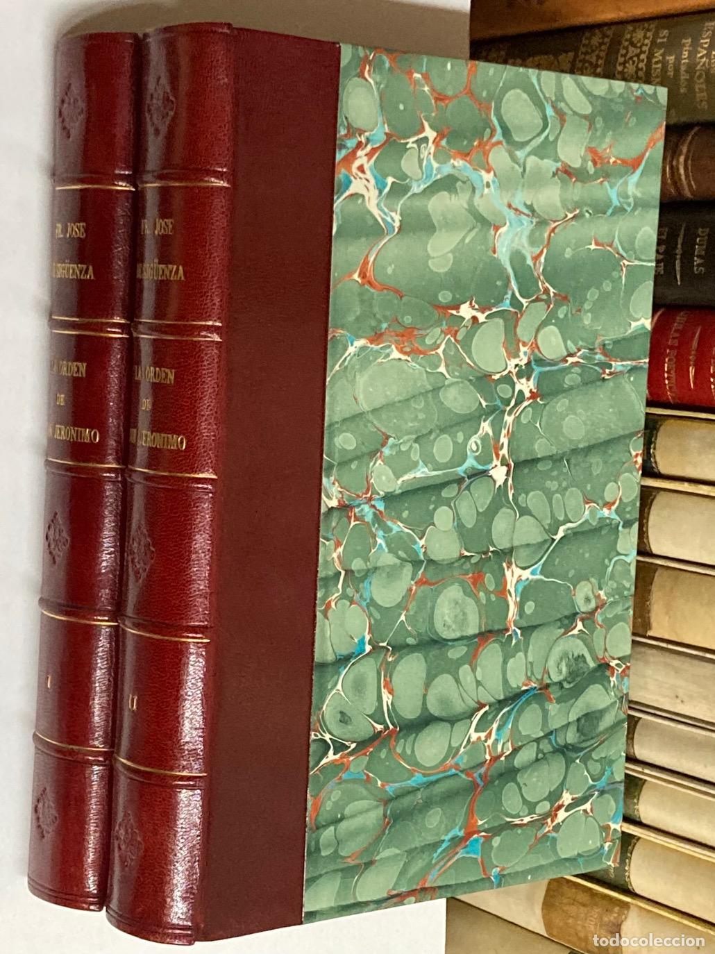 Libros antiguos: A&Ntilde;O 1909 - HISTORIA DE LA ORDEN DE SAN JER&Oacute;NIMO POR FR. JOS&Eacute; DE SIGUENZA - RELIGI&Oacute;N