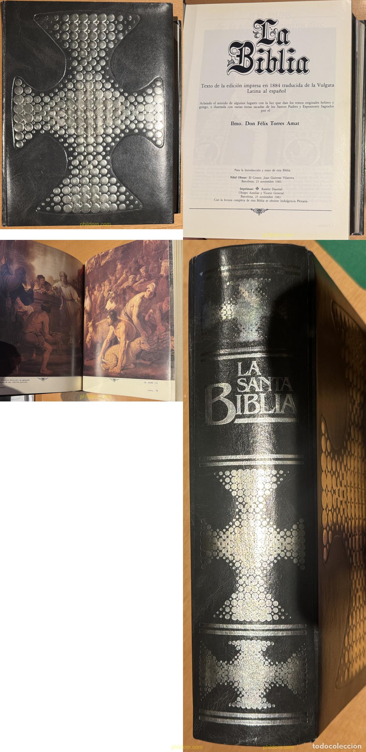 Libros antiguos: LA SANTA BIBLIA. DON FELIX TORRES AMAT