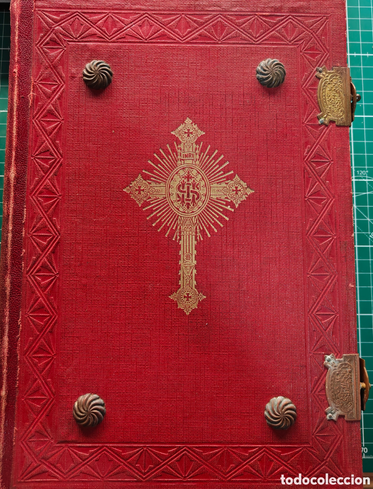 Libros antiguos: Missale Romanum (A&ntilde;os 20) - Excelente Estado - Cierres de Bronce Completos e Impecable