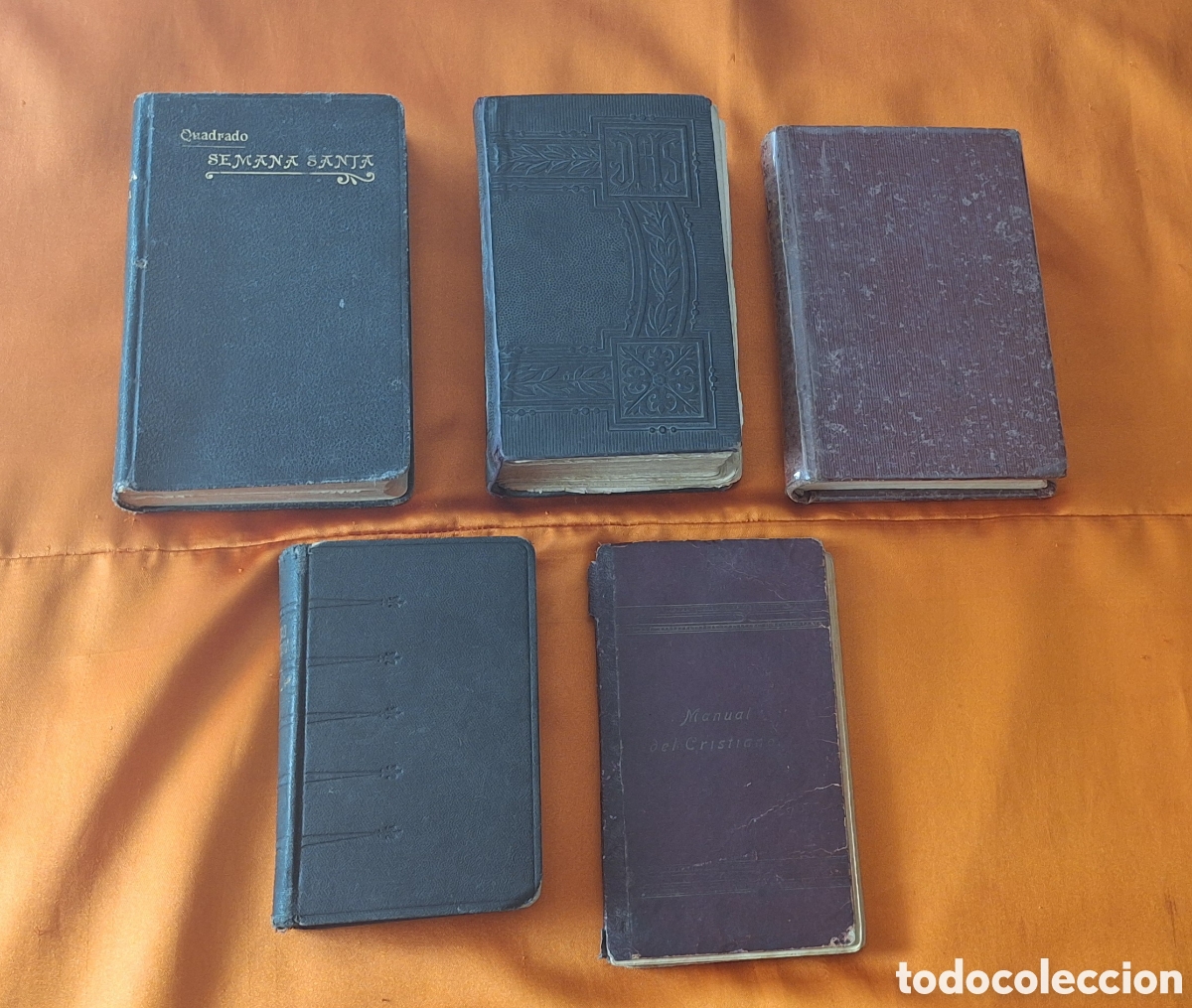 Libros antiguos: Lote de 5 Libros - Devocionarios - Misales Religiosos -&nbsp;