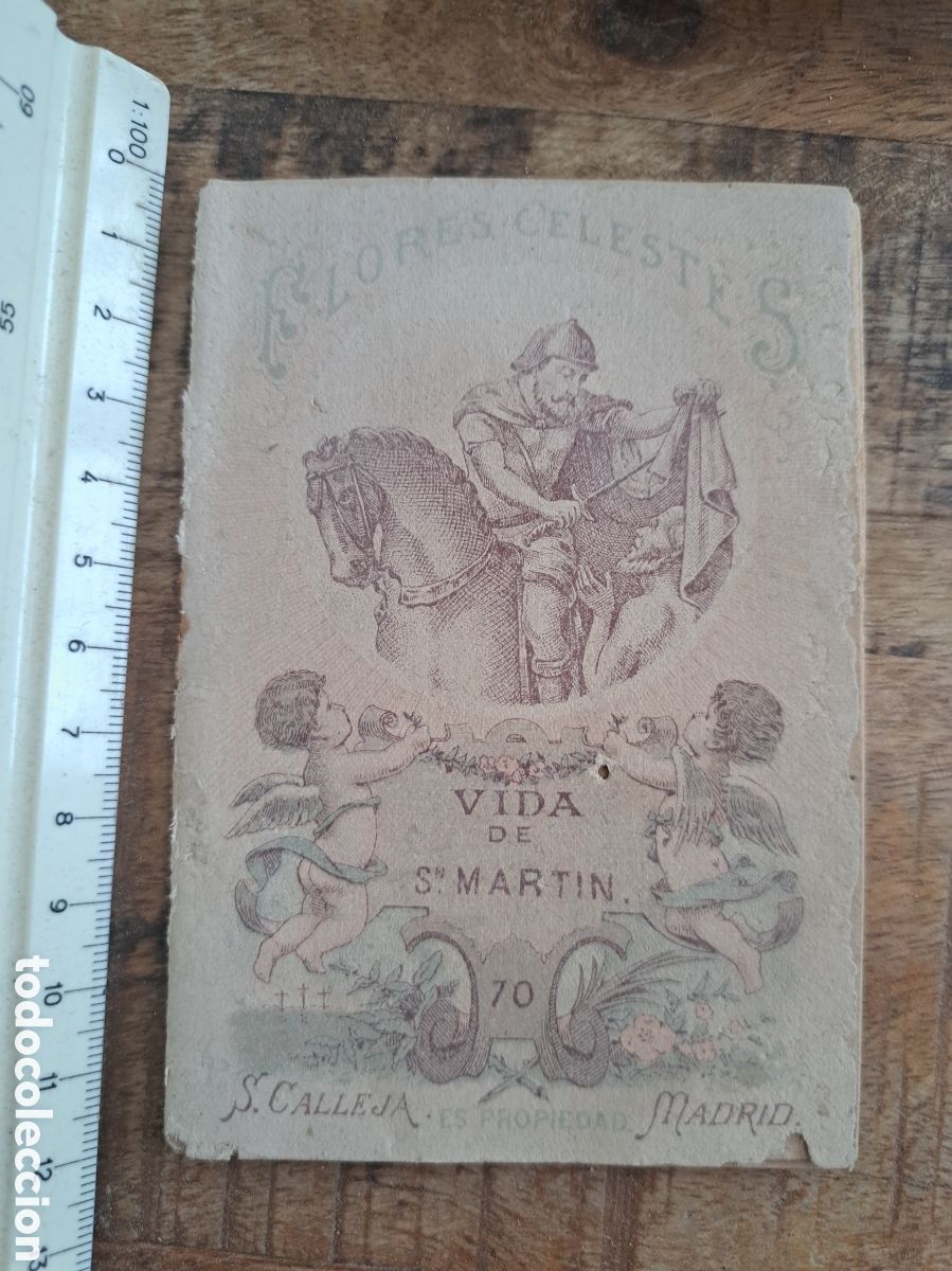 Libros antiguos: Jml libreto religioso, Vida de san Martin por Juan Croisset, Saturnino Calleja, Madrid 1898