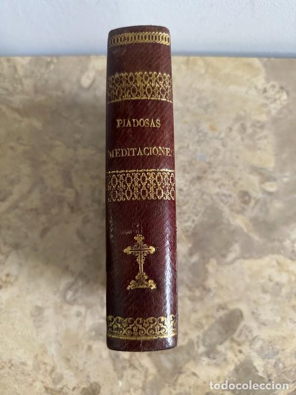 Libros antiguos: MANUAL DE PIADOSAS MEDITACIONES ,PADRES DE LA CASA DE LA CONGREGACI&Oacute;N DE LA MISION DE BARCELONA,1766