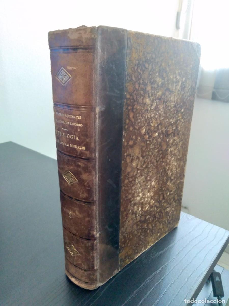 Libros antiguos: THEOLOGIA DOGMATICA ET MORALIS 1904 TOMO II - SELLO ADOLFO HOYOS OCAMPO