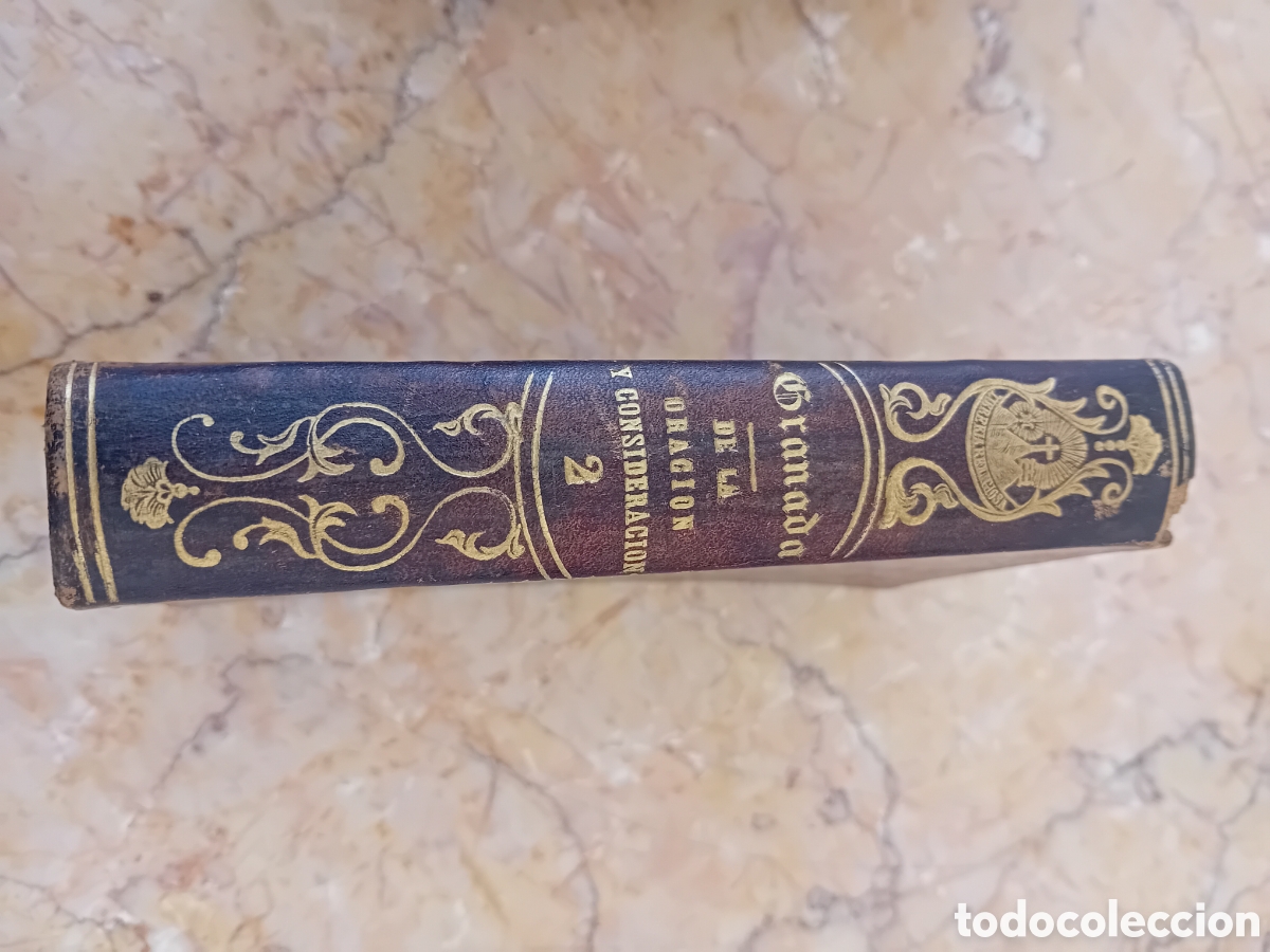 Libros antiguos: Granada de la oraci&oacute;n y consideraci&oacute;n 1859