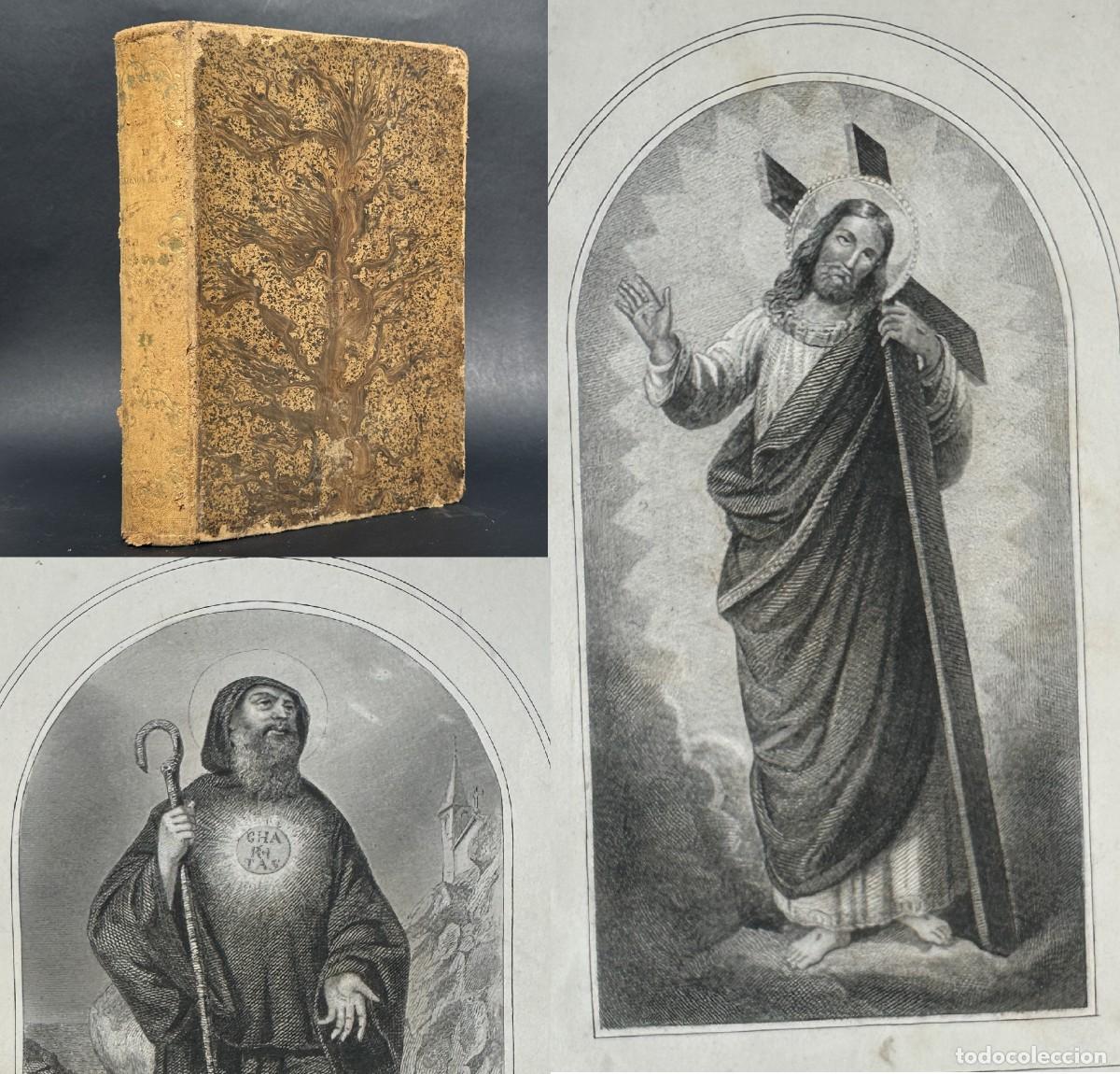 Libros antiguos: a&ntilde;o 1845 - LA LEYENDA DE ORO - VIDA DE CRISTO - VIDA DE LOS SANTOS - SANTORAL -