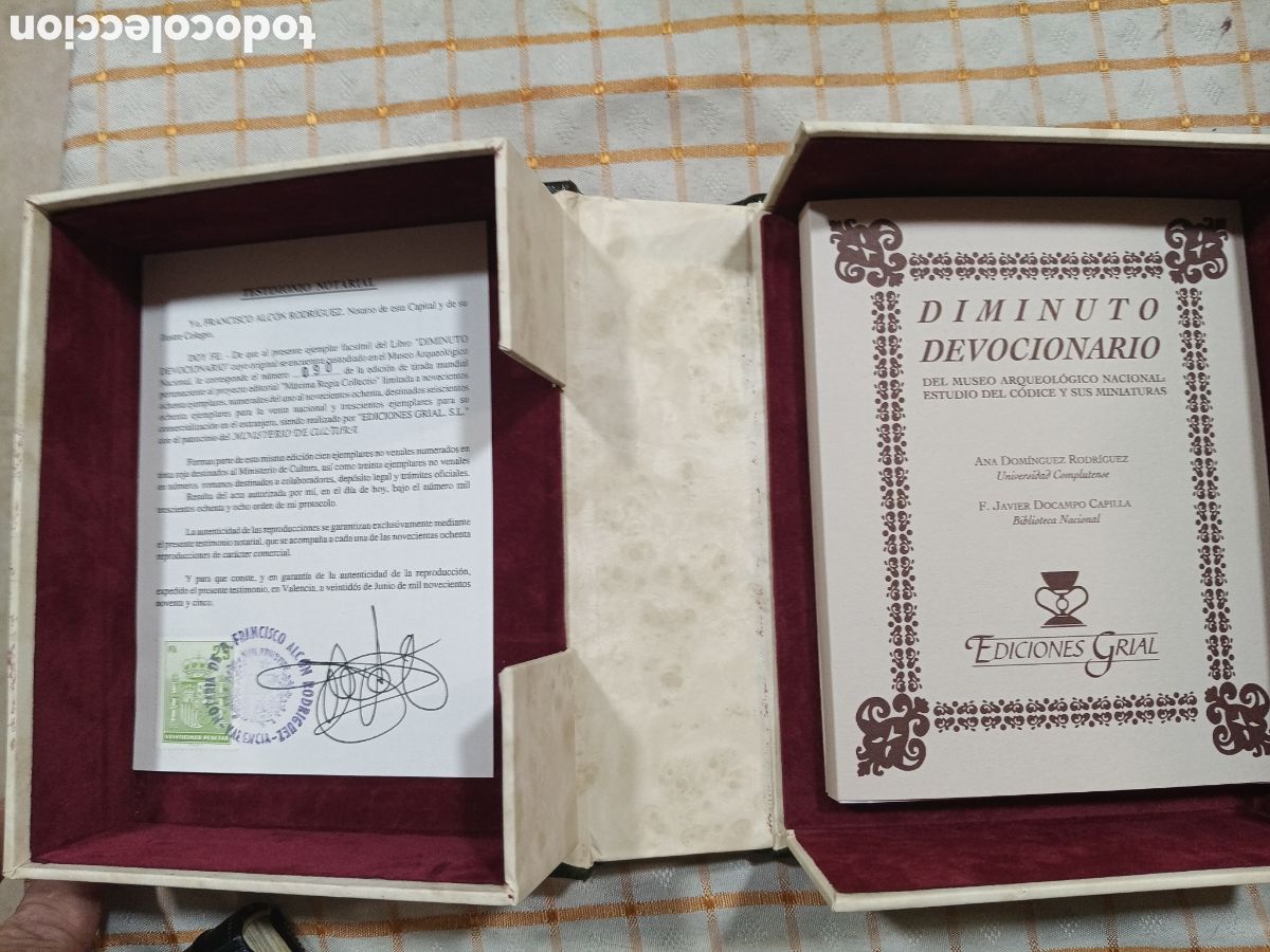 Libros antiguos: Diminuto devocionario - Foto 2