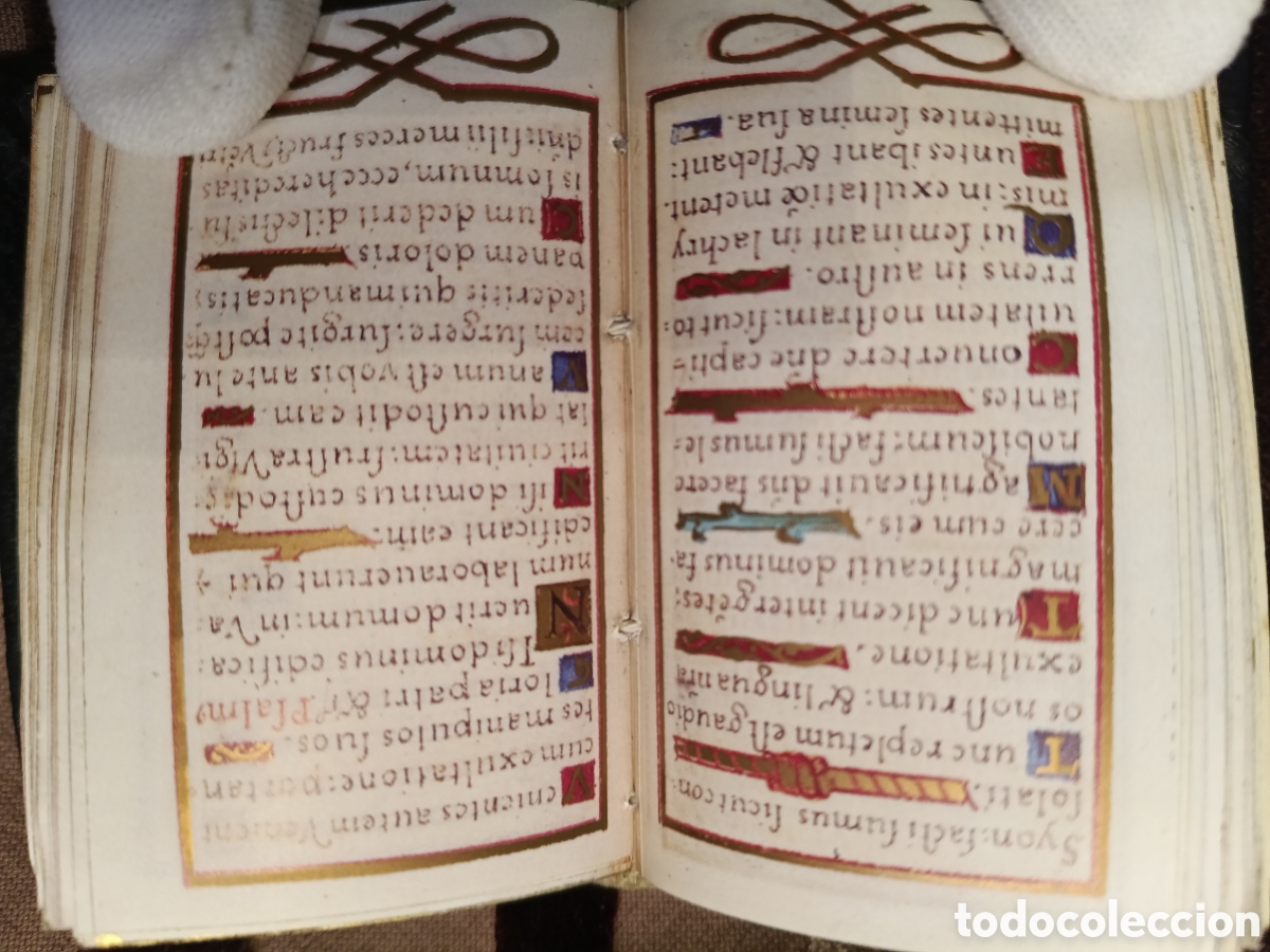Libros antiguos: Diminuto devocionario - Foto 6