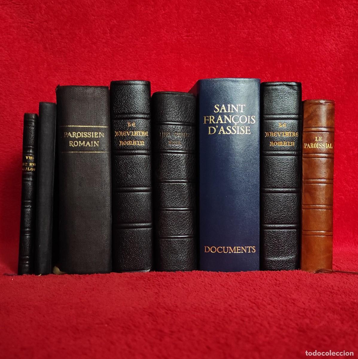 Libros antiguos: A&Ntilde;O 1853 - LOTE DE 8 LIBROS DE IGLESIA - CANTO GREGORIANO EN LAT&Iacute;N - M&Uacute;SICA - PARTITURAS - MAPAS