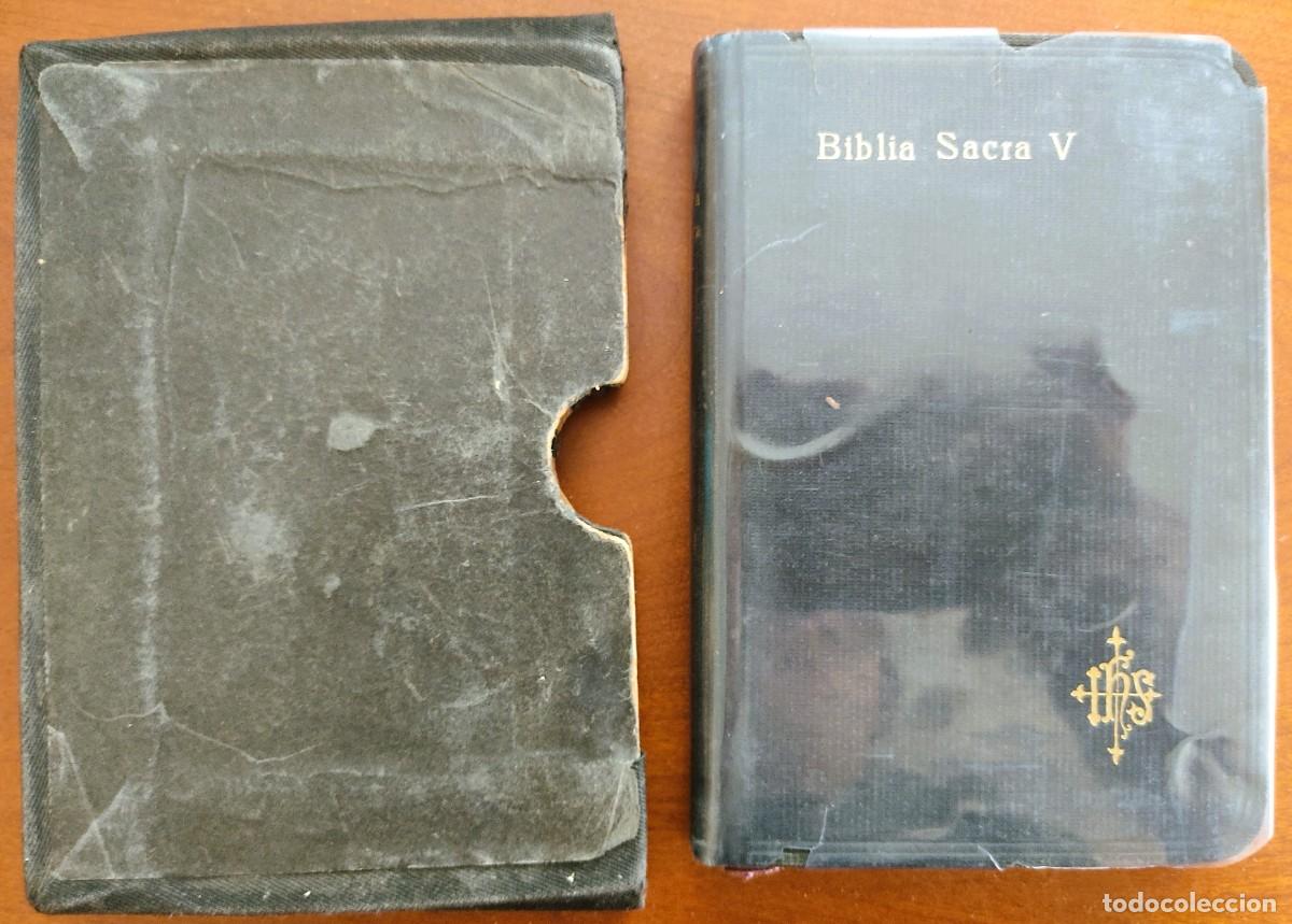 Antiquarische B&uuml;cher: BIBLIA SACRA V - NOVUM TESTAMENTUM - RATISBONAE, 1922