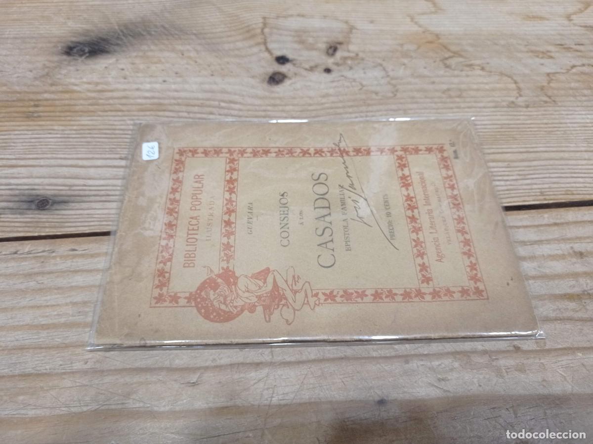Libros antiguos: 1899 - ANTONIO DE GUEVARA. Consejos a los casados
