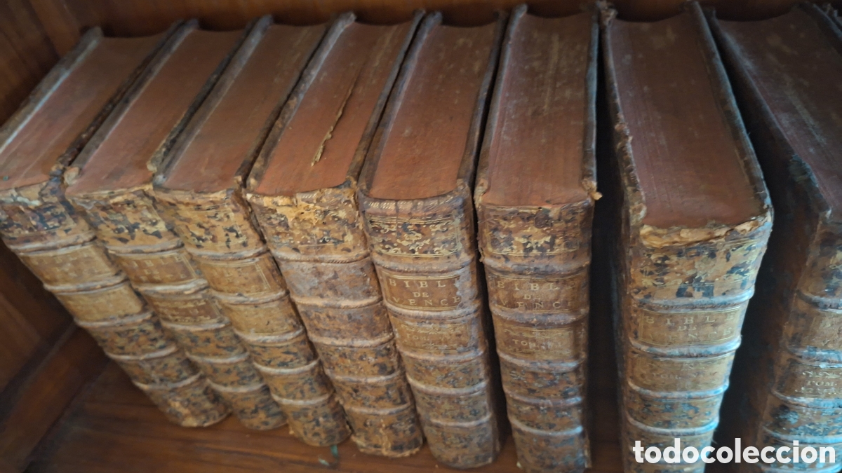 Libros antiguos: Biblia de Vence completa en 17 tomos (1767-1773). Segunda edici&oacute;n.