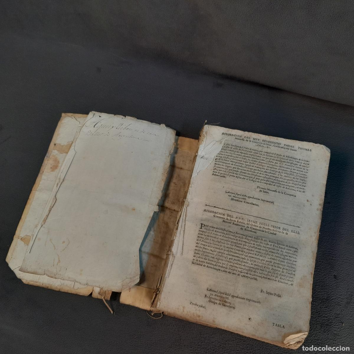 Antiquarische B&uuml;cher: L-794. FLOS SANCTORUM, O LIBRO DE LAS VIDAS DE LOS SANTOS. PEDRO DE RIBADENEYRA. III PARTE 1688.