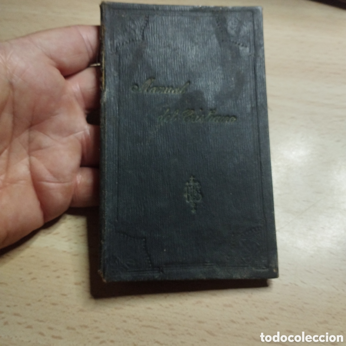 Libros antiguos: Manual del Cristiano. Comuni&oacute;n y Santa Misa. Francisco de P. Garz&oacute;n. 1909. Apostado de la prensa.