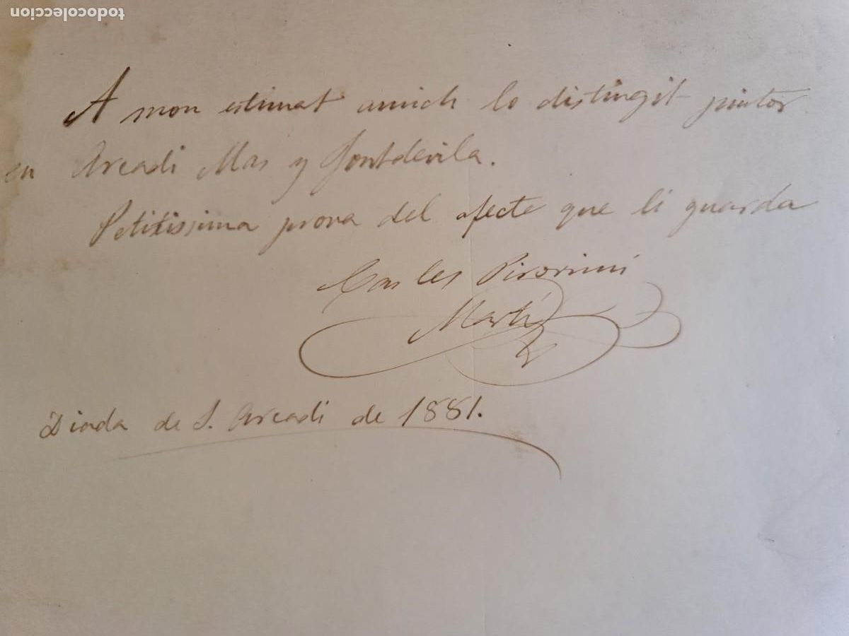 Libros antiguos: Le livre de Ruth. 1876. Dedicado a Arcadi Mas i Fondevila, pintor