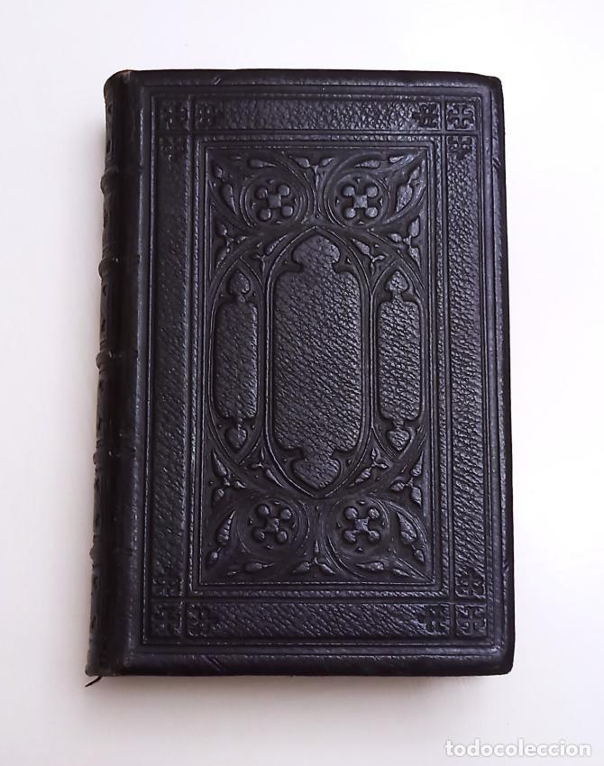 Libros antiguos: THE HOLY BIBLE. Translated from the latin vulgate... (1852) (con 12 l&aacute;minas)