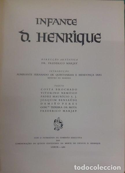 Libros antiguos: MARJAY. (Frederic P.) - INFANTE D. HENRIQUE.