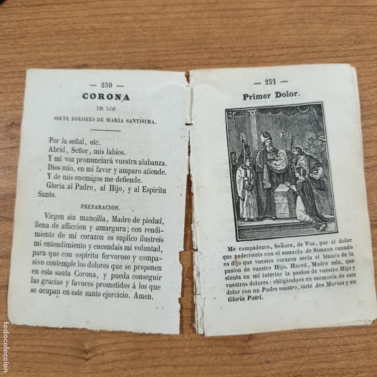 Libros antiguos: IMAGENES CORONA DE LOS SIETE DOLORES DE MAR&Iacute;A SANTISIMA. RELIGI&Oacute;N. LEER DESCRIPCI&Oacute;N