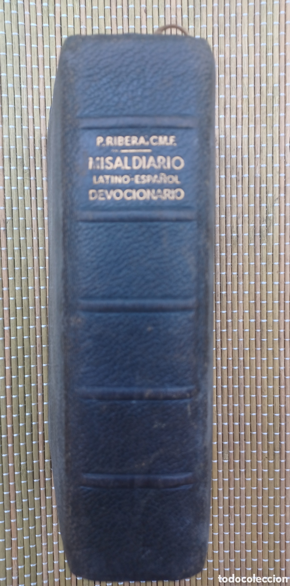 Old books: MISAL DIARIO - LATINO -ESPA&Ntilde;OL Y DEVOCIONARIO - P. LUIS RIBERA