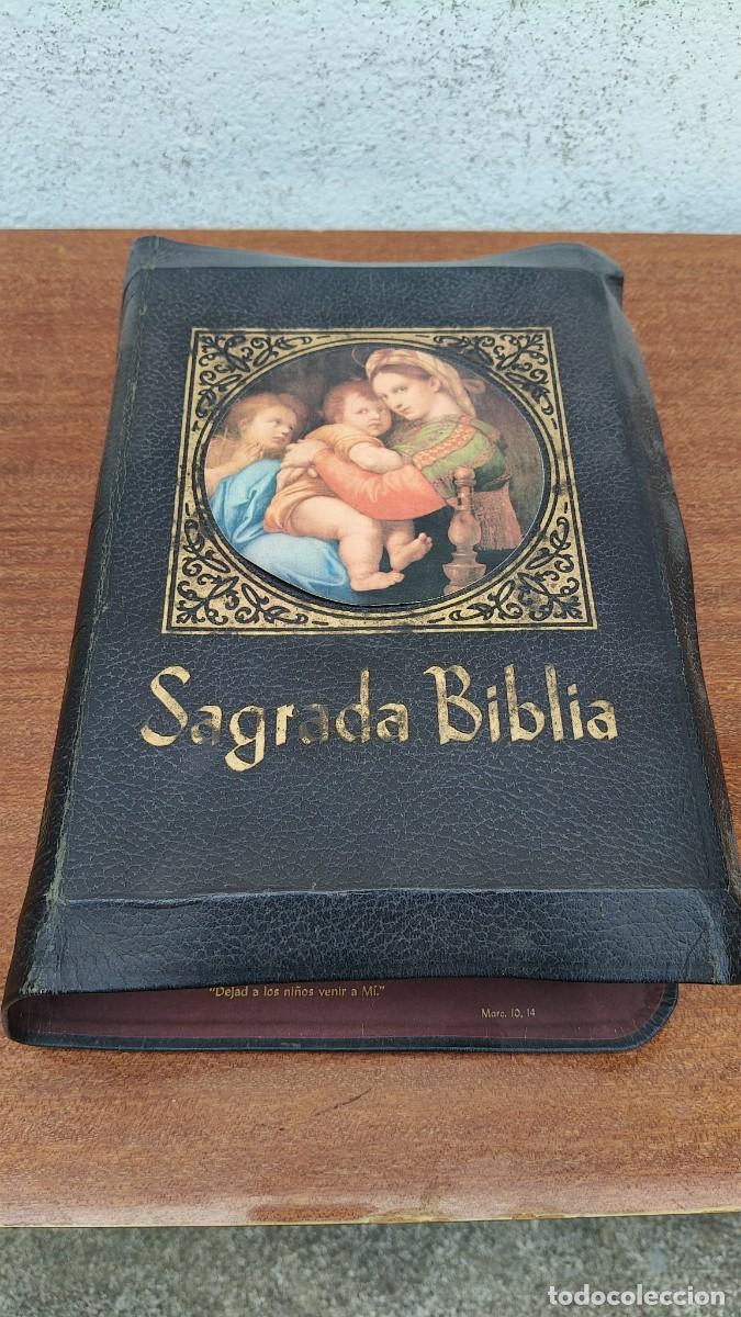 Libros antiguos: Sagrada biblia straubinger 1967 &eacute;dition catholique familiale noire