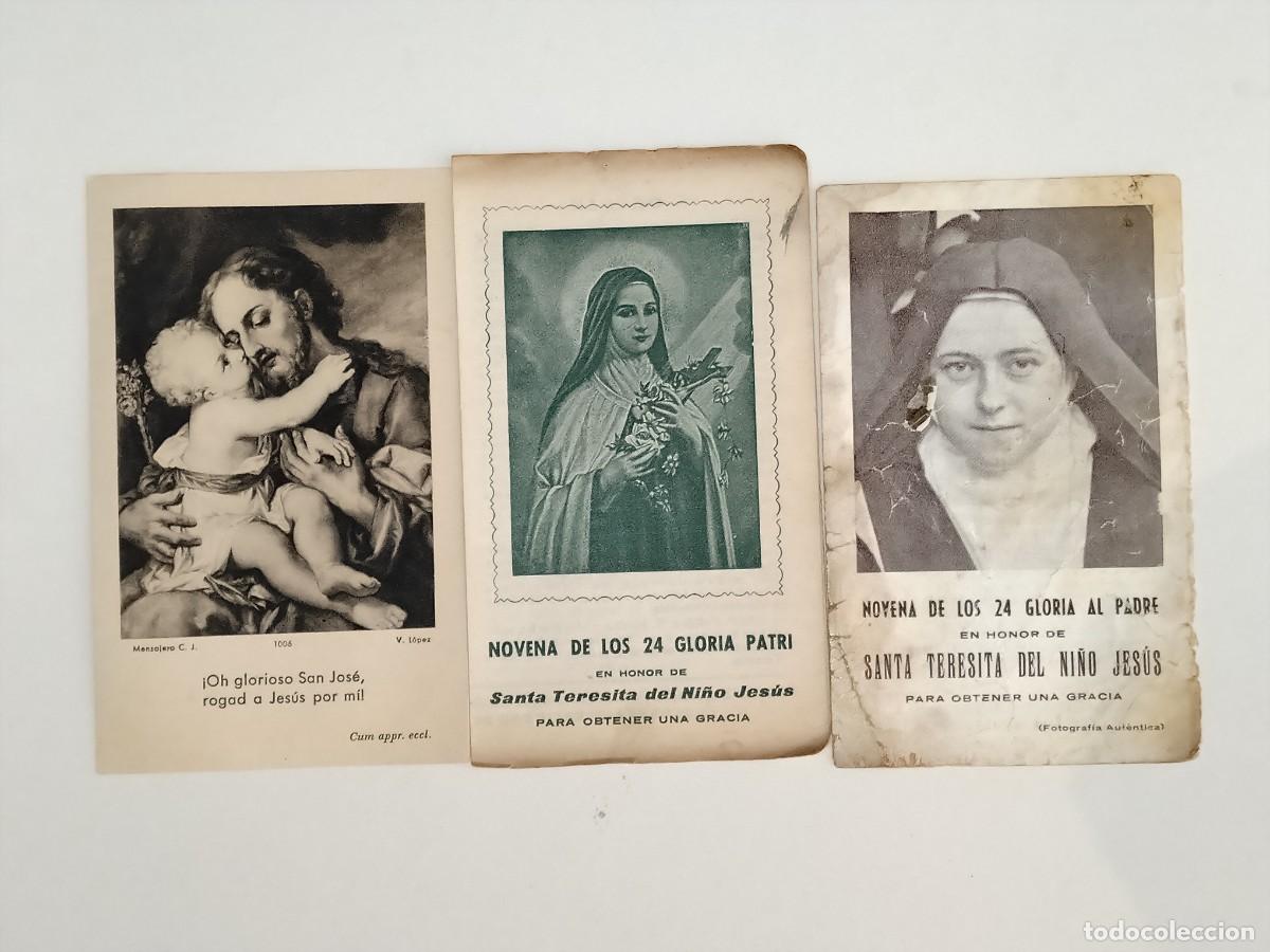 Libros antiguos: 3 ESTAMPAS RELIGIOSAS