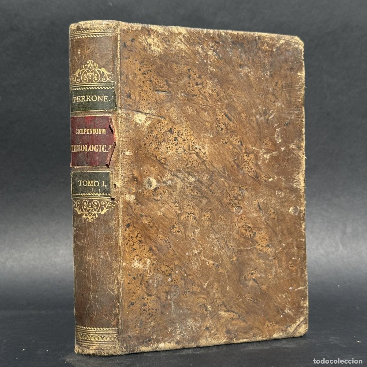 Libros antiguos: a&ntilde;o 1889 - PRAELECTIONES THEOLOGICAE - TEOLOGIA - PERRONE