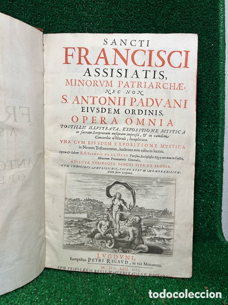 Libros antiguos: SAN FRANCISCO DE ASIS OBRAS COMPLETAS - 1653-A2