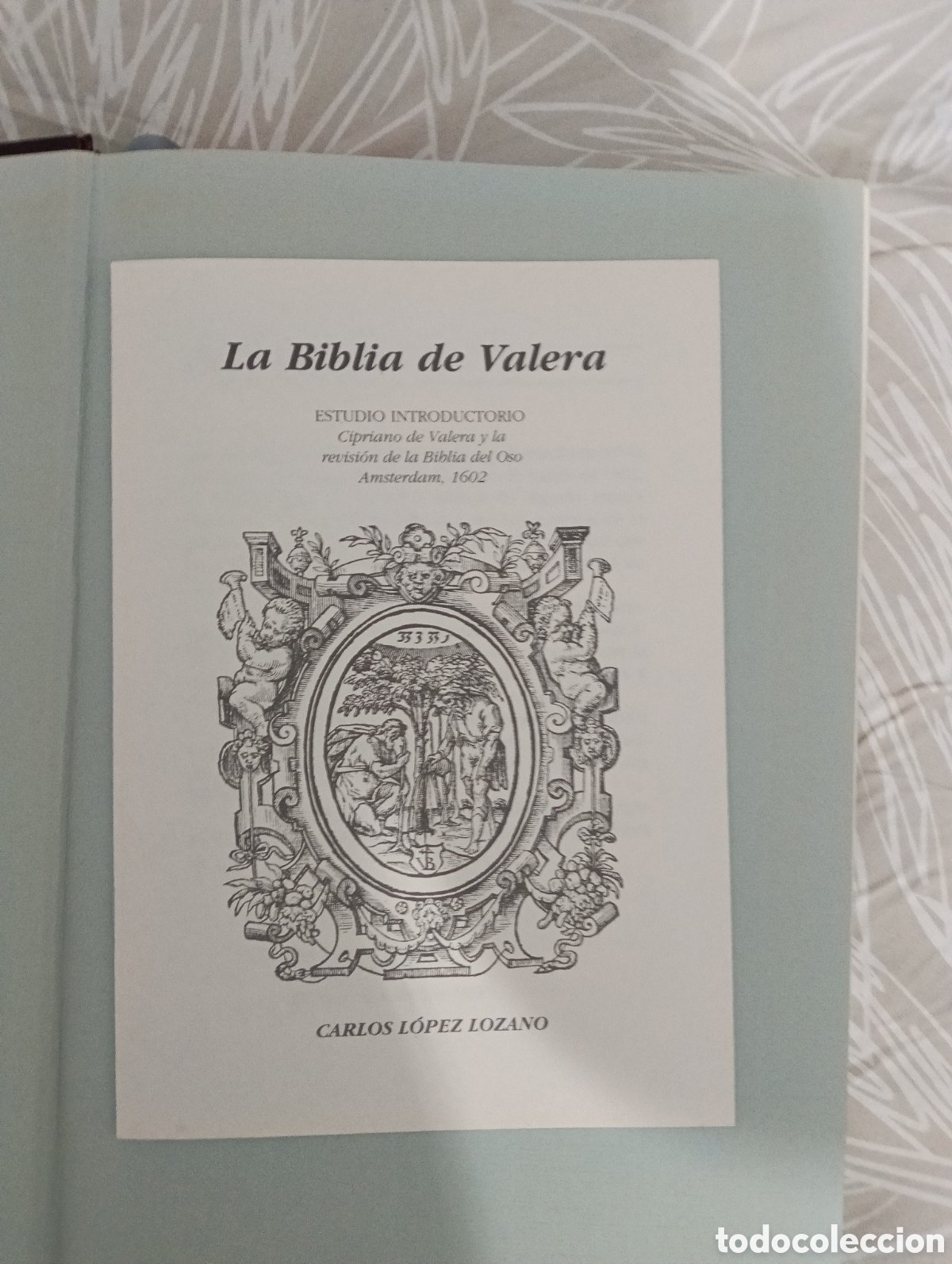 Libros antiguos: Sagra Biblia del c&aacute;ntaro - Foto 6