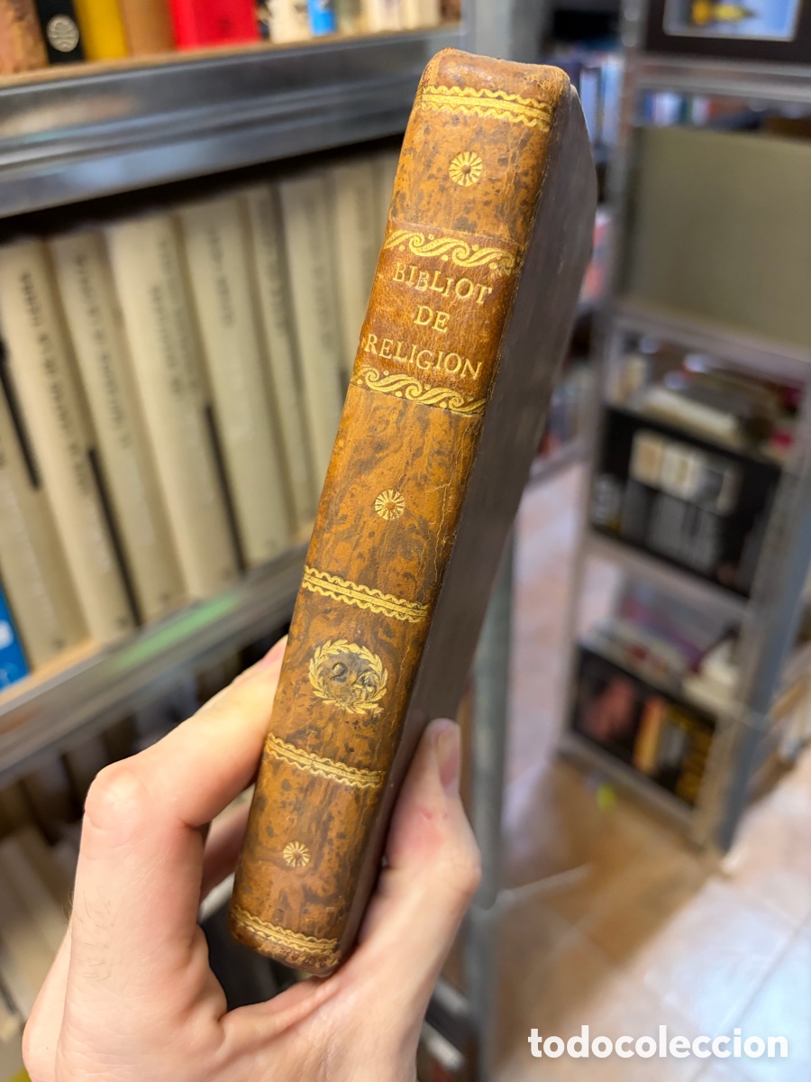 Libros antiguos: Blas89A biblioteca de religi&oacute;n. 1829. Tomo XXIV