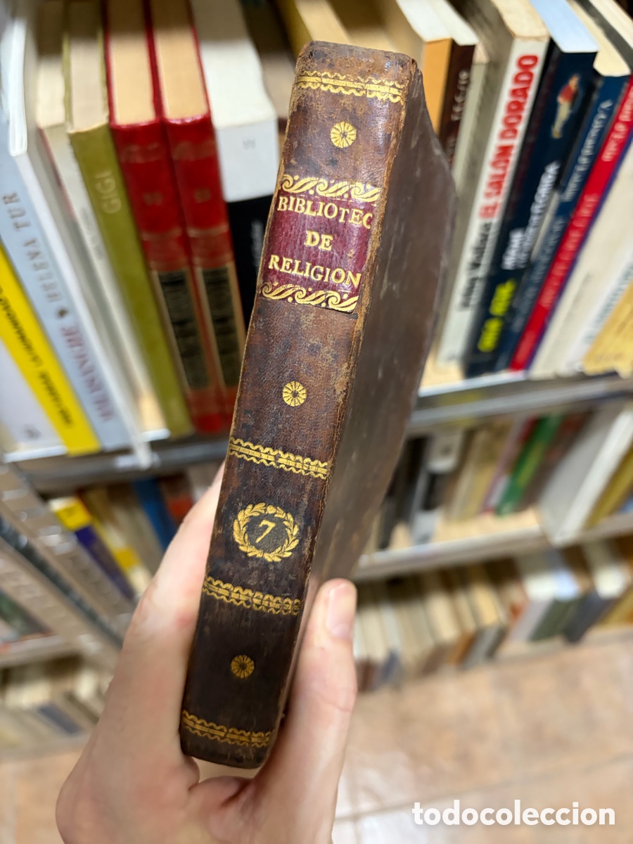 Libros antiguos: Blas51A biblioteca de religi&oacute;n. 1827. Tomo VII