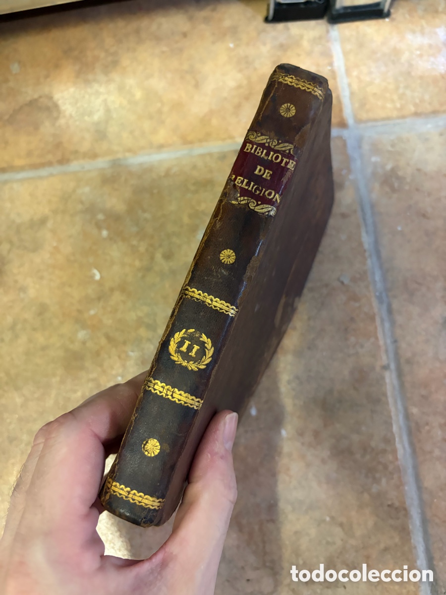 Libros antiguos: Blas97C biblioteca de religi&oacute;n. 1827. Tomo XI