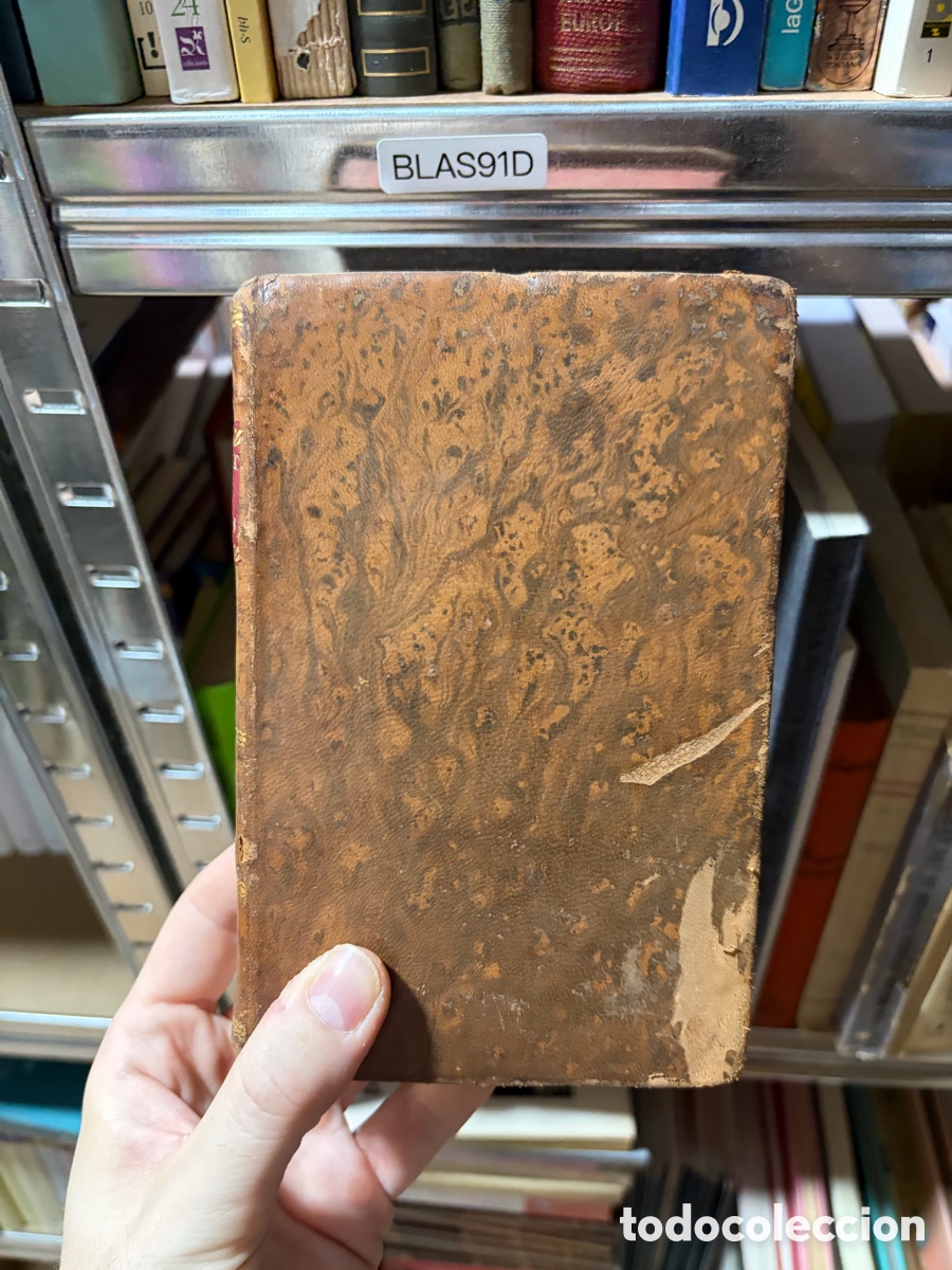 Libros antiguos: Blas91D biblioteca de religi&oacute;n. 1828. Tomo XV