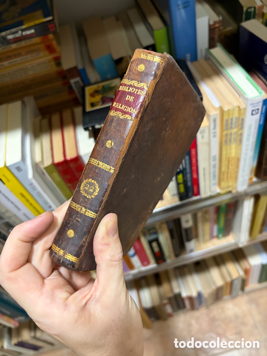 Libros antiguos: Blas50E biblioteca de religi&oacute;n. 1829. Tomo XXII