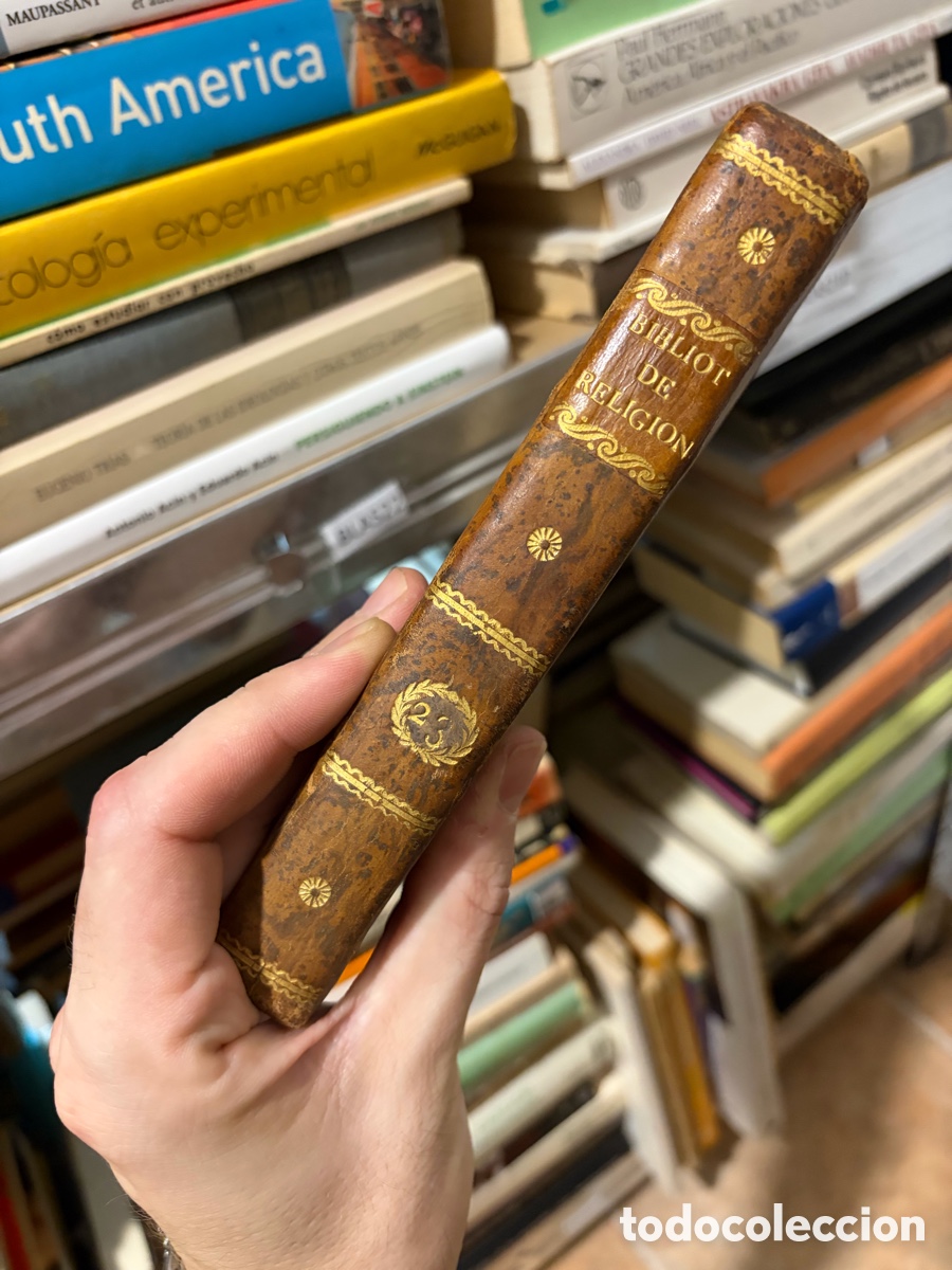 Libros antiguos: Blas22 biblioteca de religi&oacute;n. 1829. Tomo XXIII