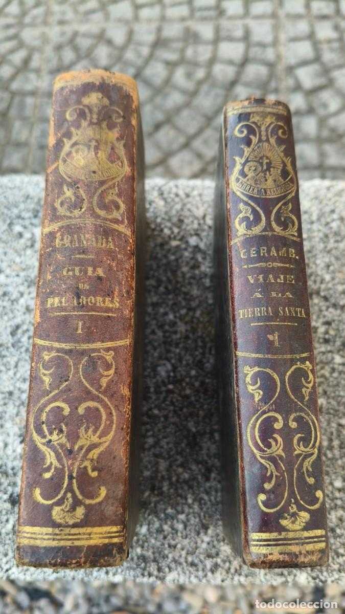 Libros antiguos: 2 livre Fray luis de Granada 1851 con gravado