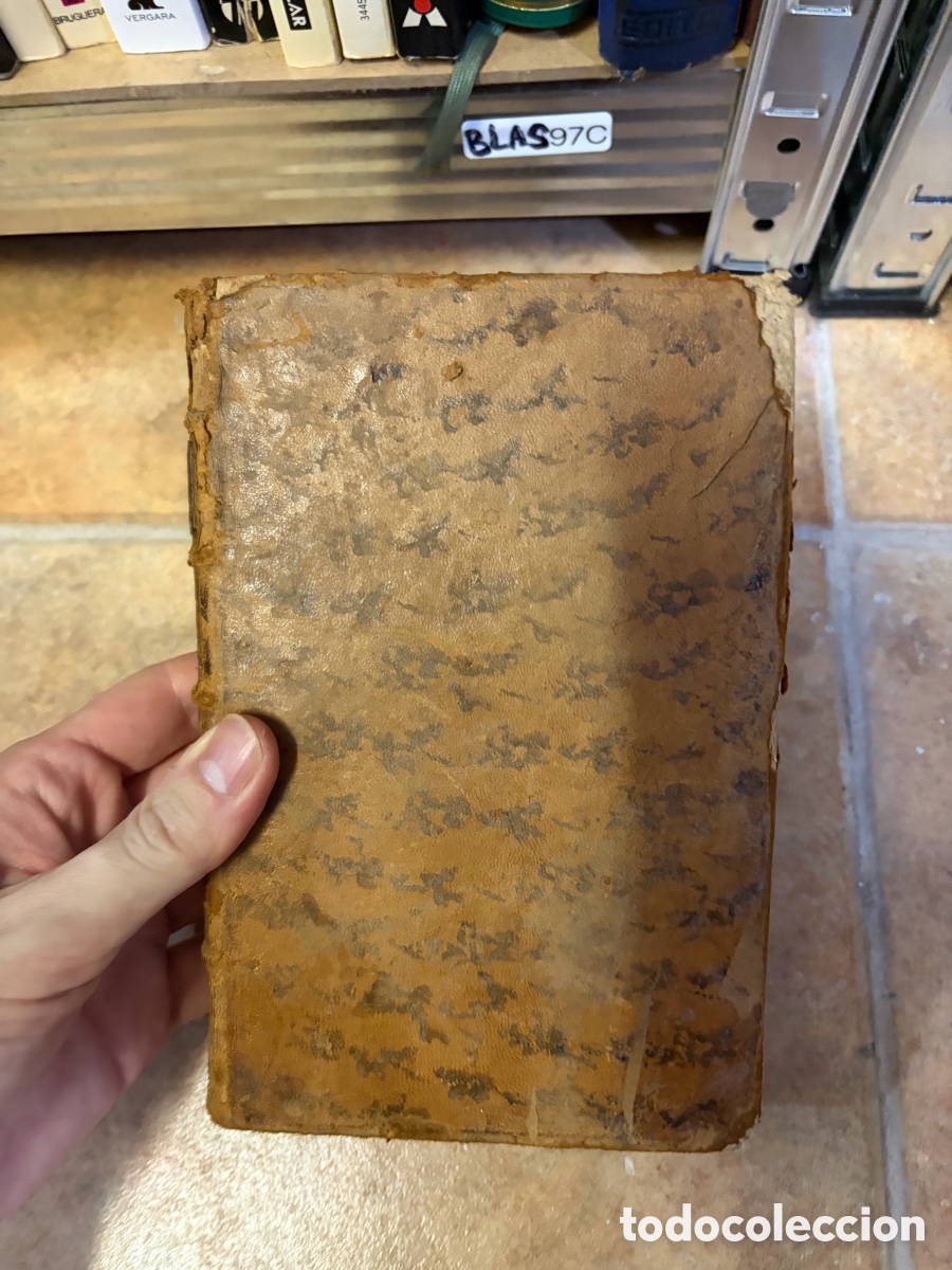 Libros antiguos: Blas97C essai analitique sur les facultes de l&rsquo;ame (1769)