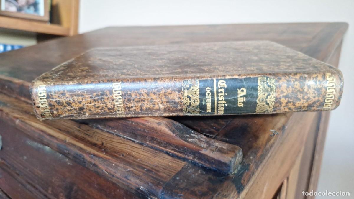 Libros antiguos: A&Ntilde;O CRISTIANO OCTUBRE 1851 Ejercicios Devotos / JUAN CROISSET