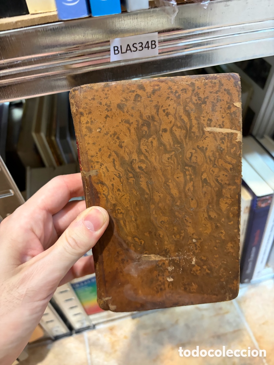 Libros antiguos: Blas34B biblioteca de religi&oacute;n. 1827. Tomo VIII