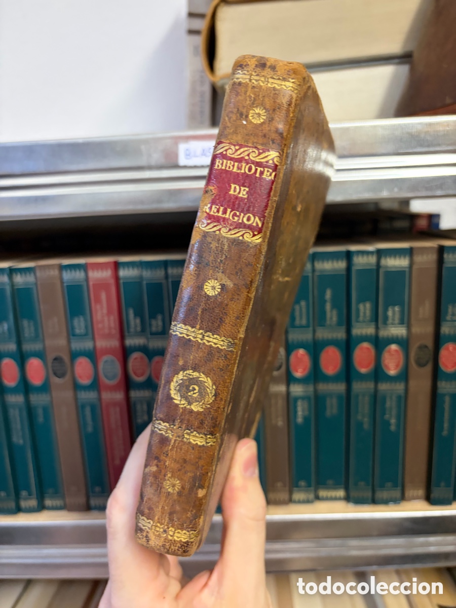 Libros antiguos: Blas97CII biblioteca de religi&oacute;n. 1826. Tomo II