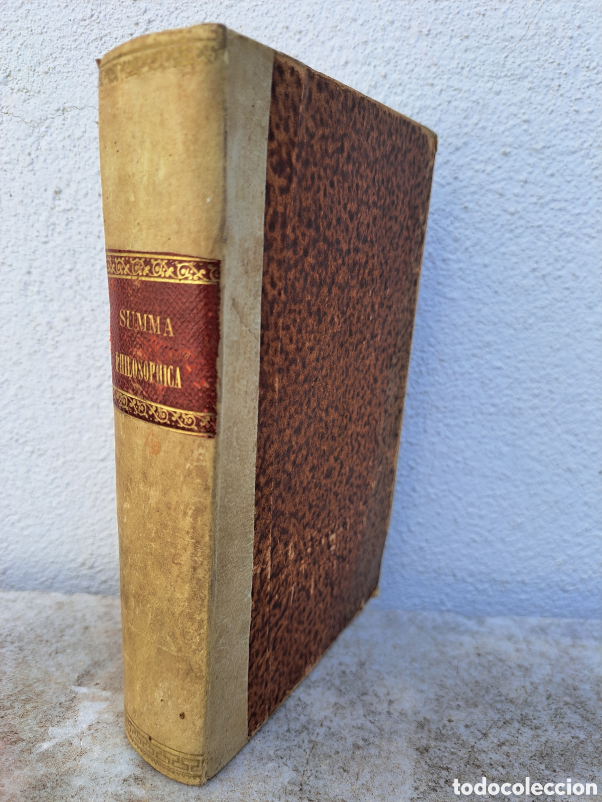Libros antiguos: SUMMA PHILOSOPHICA - THOMAE AQUINATIS - 1877, PARIS