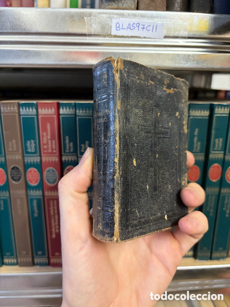 Libros antiguos: Blas97CII diamante divino devocionario 1884 Semana Santa D. JOS&Eacute; SAYOL Y ECHEVARRIA