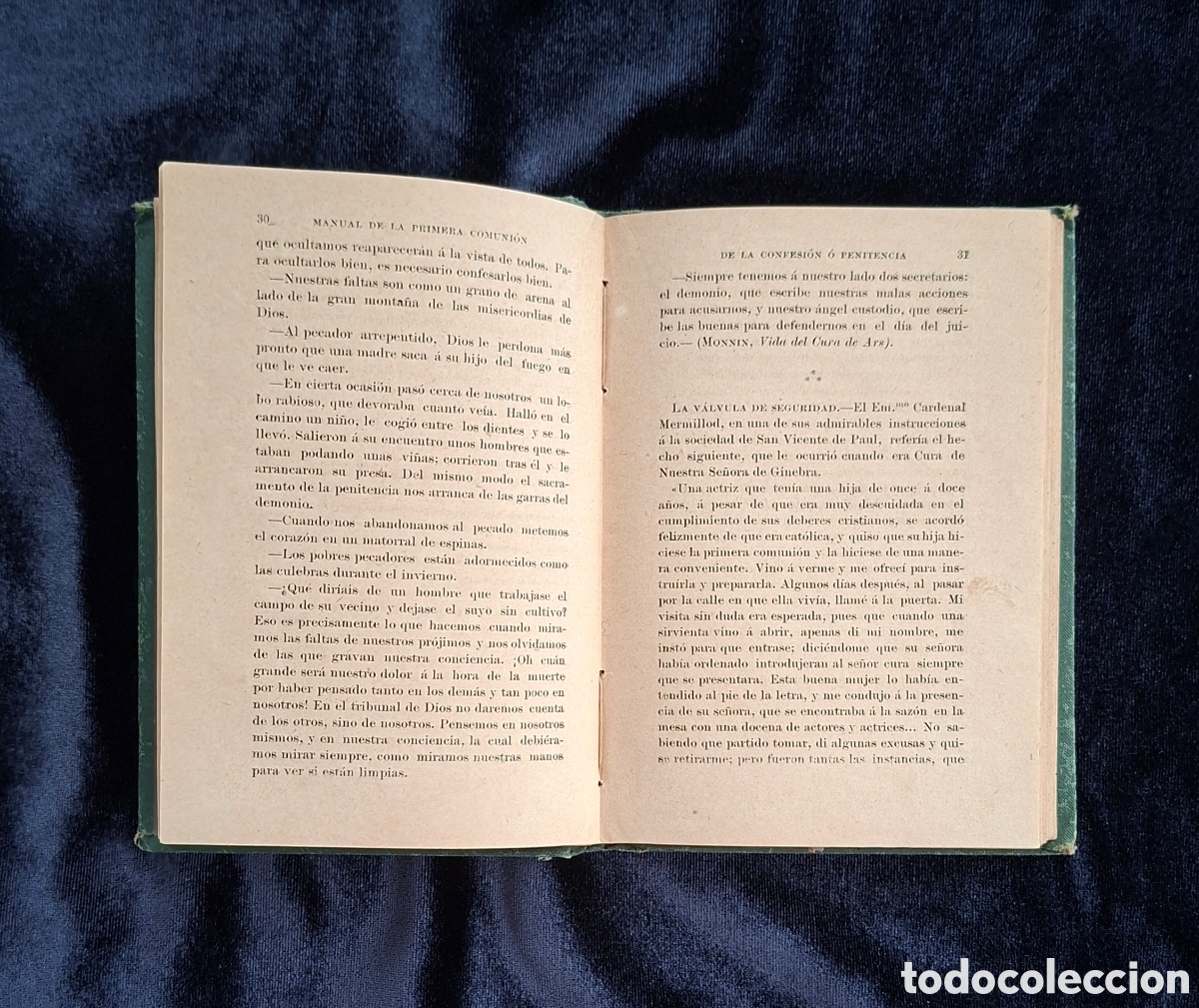 Libros antiguos: Manual Primera Comuni&oacute;n a&ntilde;o 1894 - Foto 8