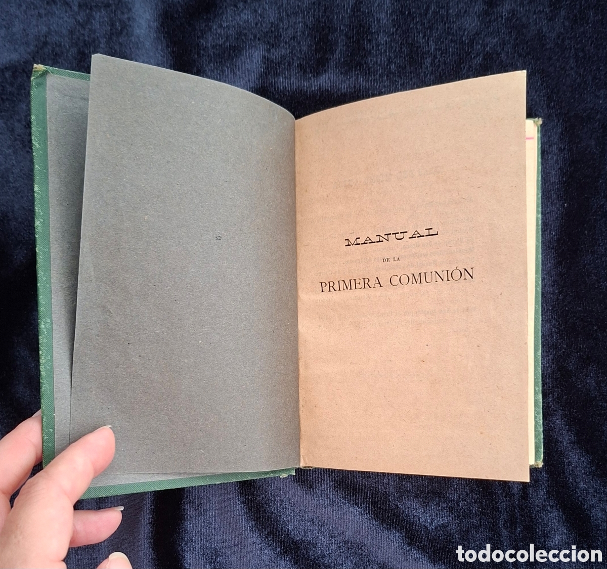Libros antiguos: Manual Primera Comuni&oacute;n a&ntilde;o 1894 - Foto 9