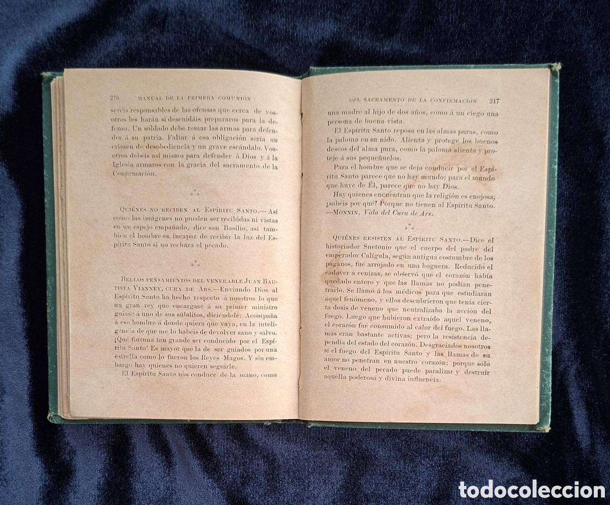 Libros antiguos: Manual Primera Comuni&oacute;n a&ntilde;o 1894 - Foto 11