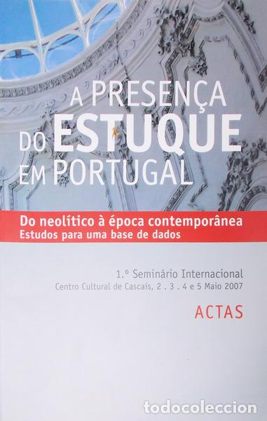 Libros antiguos: PRESEN&Ccedil;A (A) DO ESTUQUE EM PORTUGAL.