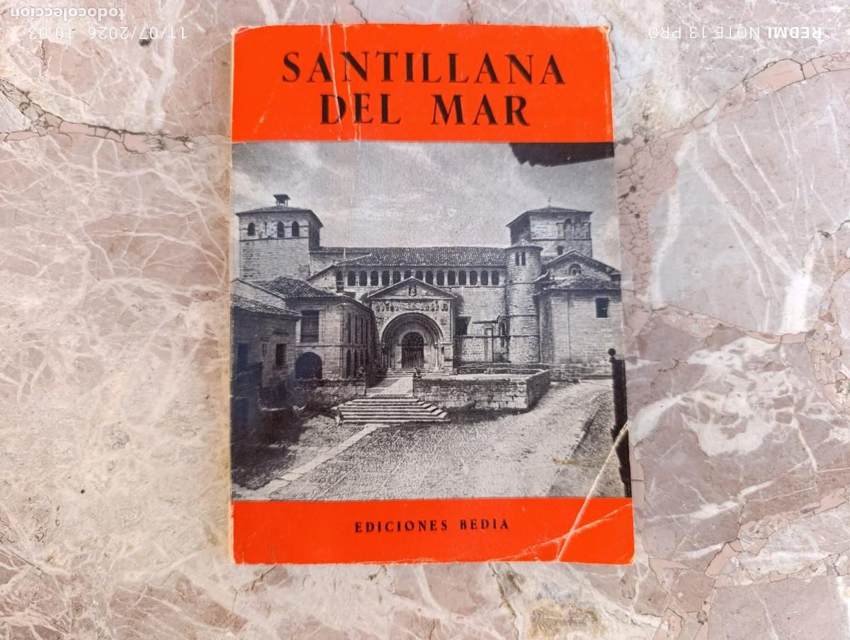Libros antiguos: SANTILLANA DEL MAR,EDICIONES REDIA.
