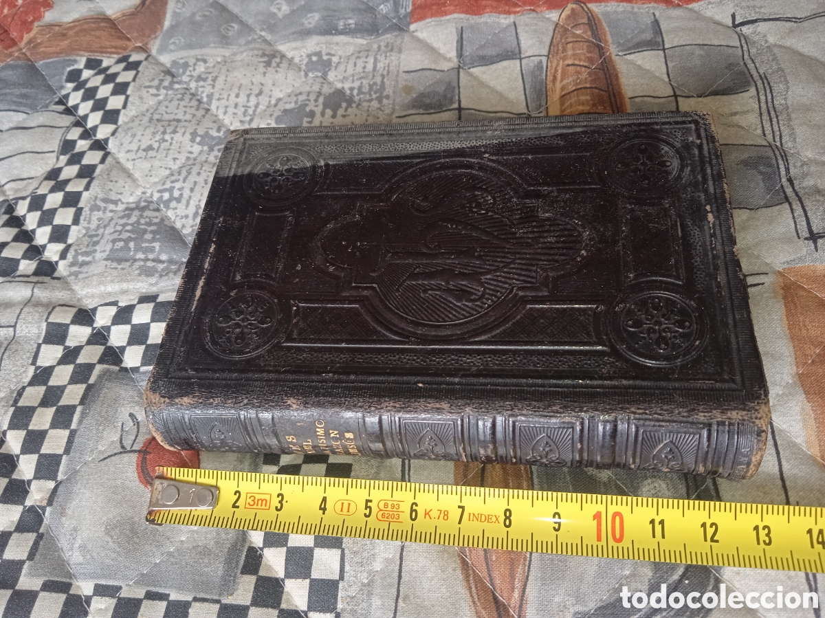 Libros antiguos: Mes del sacrat&iacute;simo coraz&oacute;n de Jes&uacute;s, 1885, - Foto 2