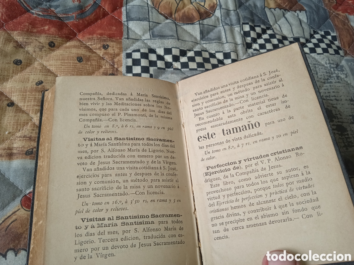 Libros antiguos: Mes del sacrat&iacute;simo coraz&oacute;n de Jes&uacute;s, 1885, - Foto 16