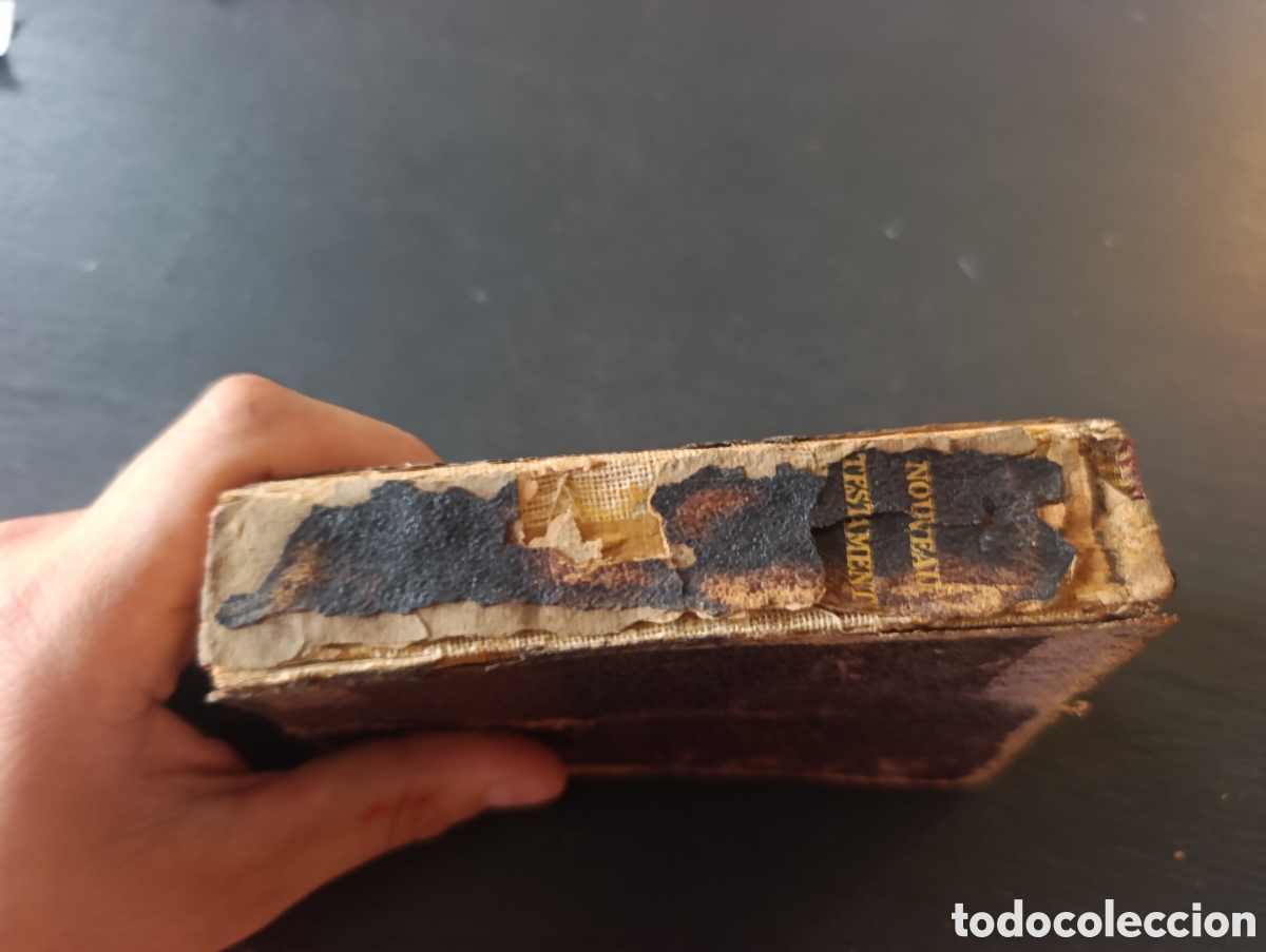 Libros antiguos: Le Nouveau Testament. Versi&oacute;n Stapfer. 1930 - Foto 4